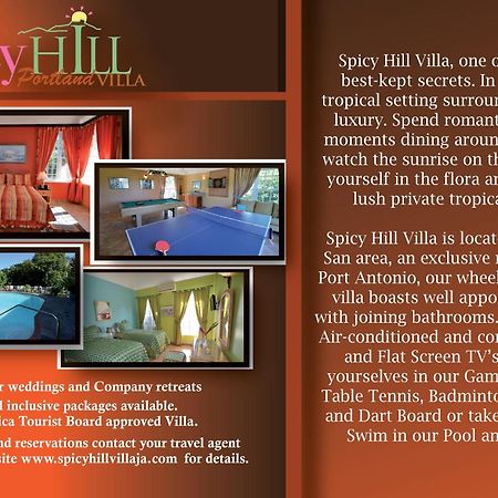 Spicy Hill Villa Port Antonio Camera foto